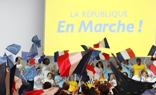 Le congrès de La Republique en Marche, le 8 juillet 2017 à Paris.