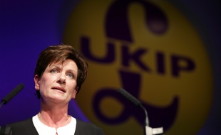 L'ancienne dirigeante du Ukip Diane James dans le sud de l'Angleterre, le 4 octobre 2016.
