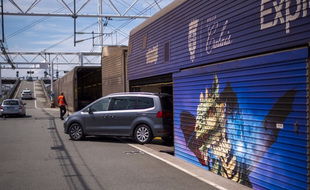 Le terminal Eurotunnel de Coquelles (illustration).