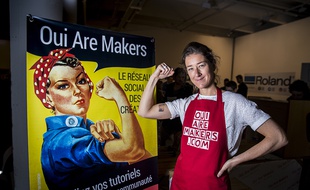 Hortense Sauvard, fondatrice de la plateforme Oui Are Makers.