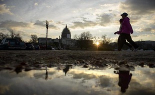 Le dôme du Capitole à Washington le 5 janvier 2015