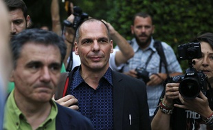 Le ministre des Finances grec Yanis Varoufakis, à Athènes le 28 juin 2015.
