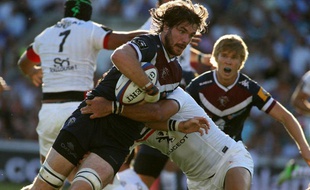 Hugh Chalmers, le troisième ligne de l'UBB.