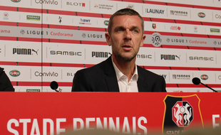 Le président du Stade Rennais Nicolas Holveck.