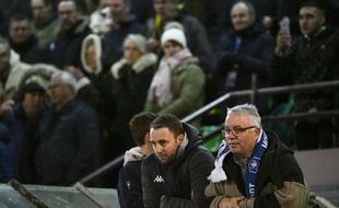 Jean-Paul Simon (à droite), avec l'entraineur de l'ASM Belfort Anthony Hacquard.