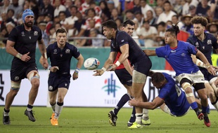 Le match Ecosse contre Samoa