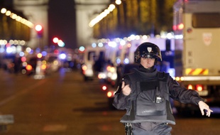 Une fusillade a éclaté sur les Champs-Elysées à Paris le 20 avril 2017.