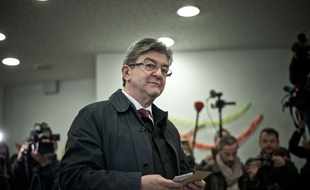 Jean-Luc Mélenchon, le 7 mai 2017.