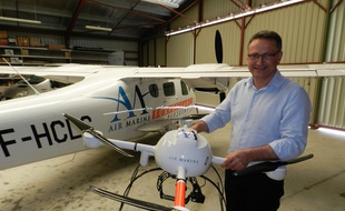 Gilles Olichon, PDG d'AirMarine.