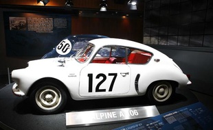 Exposition consacrée à la marque Alpine en 2008 à l'Atelier Renault.