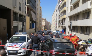 Rue de Crimée, où les deux hommes louaient un appartement.
