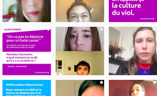 Capture du compte Instagram de NousToutes