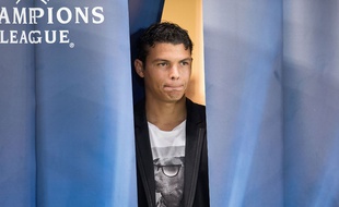 Thiago Silva au Parc des Princes le 30 septembre 2014.