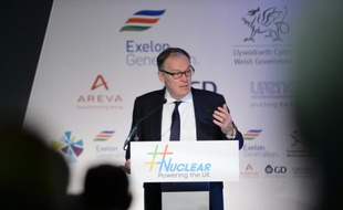 Vincent de Rivaz, le patron de la filiale britannique d'EDF, le 4 décembre 2014 à Londres