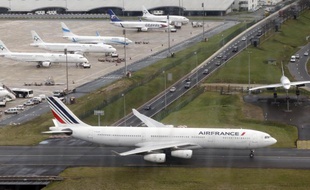 Illustration d'un avion de la compagnie Air France.