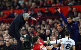 José Mourinho et Tottenham se sont inclinés à Old Trafford, le 4 décembre 2019.