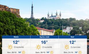 Météo Lyon: Prévisions du jeudi 28 octobre 2021