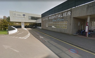 L'entrée du centre hospitalier de Dinan.