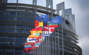 Le Parlement européen, à Strasbourg. (Illustration)