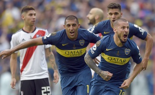 Boca et River ont fait match nul (2-2) à l'aller de la finale de la Copa Libertadores.