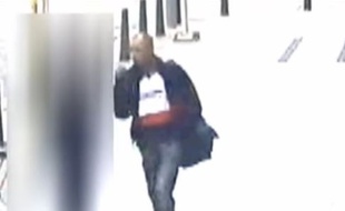 Capture d'écran d'une vidéo-avis de recherche diffusée par la police belge le 16 janvier. Il s'agirait du complice de Mehdi Nemmouche.