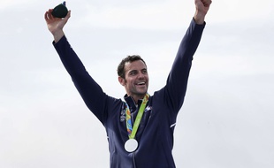 Maxime Beaumont a décroché une médaille d'argent aux Jeux Olympiques (AP Photo/Matt York)/OCAN141/16233527524751/1608201645