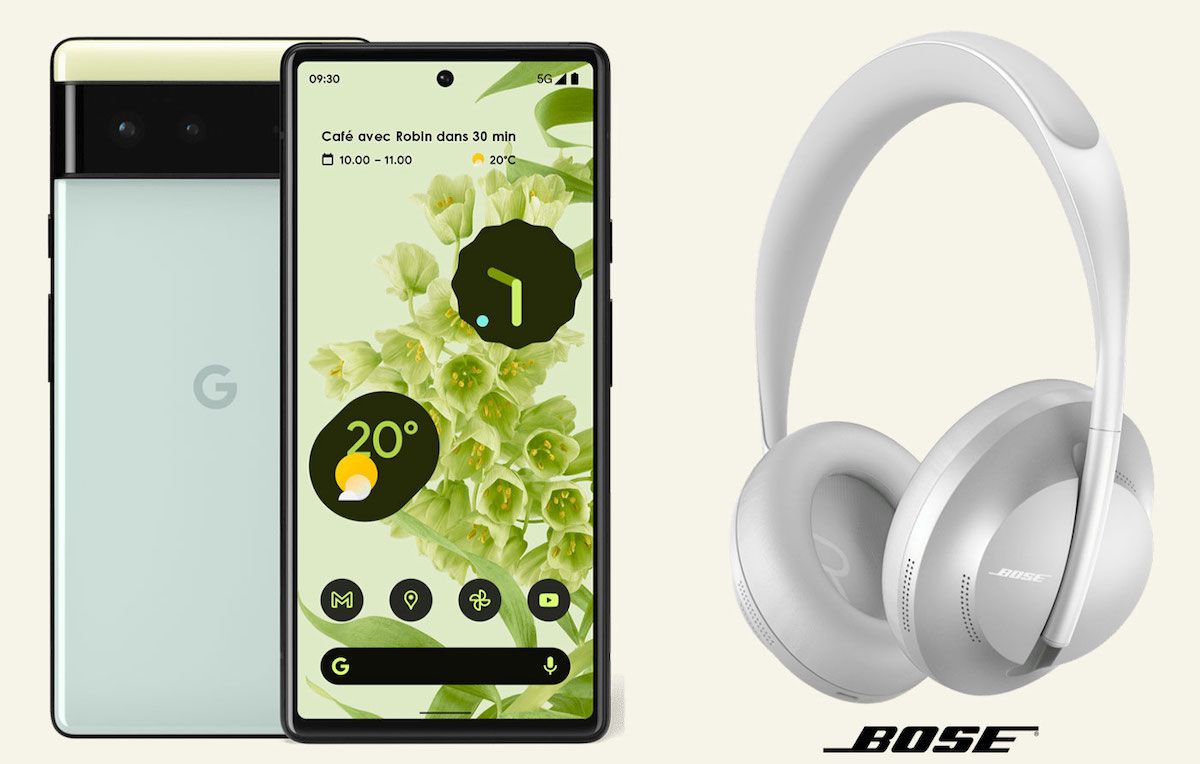 Precommandez le smartphone Google Pixel 6 avec un casque Bose Headphones 700 offert jusqu au 27 octobre