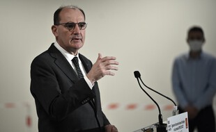 Jean Castex à Bazet dans le sud-ouest, le 9 janvier 2021.