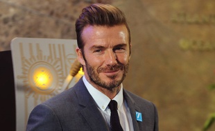 La légende du football David Beckham