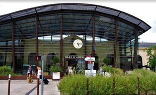 La gare d'Agen