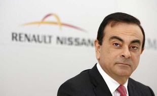 Carlos Ghosn, le PDG de Renault-Nissan en avril 2010 à Bruxelles.