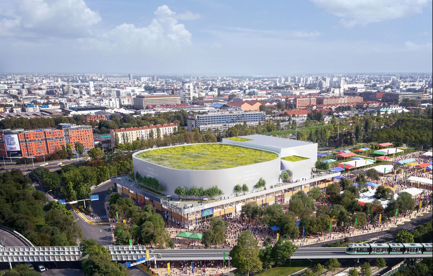 Les sans papiers du chantier de l Adidas Arena bient t r gularis s