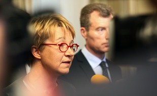La maire de Rennes Nathalie Appéré s'est exprimée après les violentes manifestations, ici le 14 mai 2016.