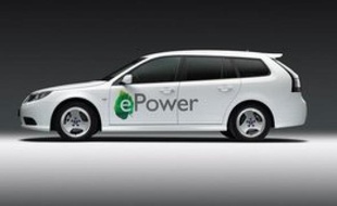 le prototype électrique Saab 9-3 ePower