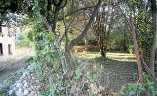 C'est dans ce jardin au nord de Montpellier que la victime, Léa, 17 ans, a été retrouvée morte.