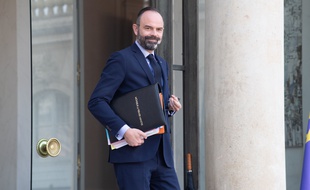 Edouard Philippe, à l'Elysée le 24 janvier.