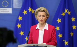 Ursula Von Der Leyen, à Bruxelles le 22 septembre 2020.