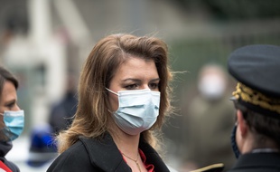 La ministre chargée de la Citoyenneté, Marlène Schiappa, à Paris le 8 Janvier 2021.