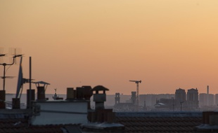 Résultat du confinement sur la pollution de l'air à Paris, le 6 avril.