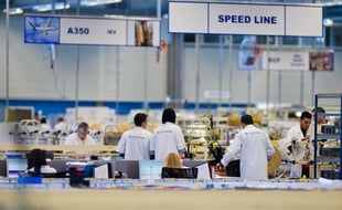 Une usine du groupe aéronautique Safran à Villemur-sur-Tarn.