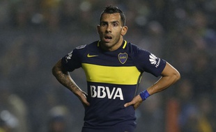 Carlos Tevez sous le maillot de Boca Juniors, le 15 juillet 2016.