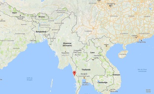 L'aéroport de Dawei dans le sud-est de la Birmanie.