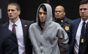 Le spéculateur Martin Shkreli a été arrêté à New York le 17 décembre 2015 pour «fraude».