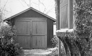 Le garage de Palo Alto (Californie) dans lequel a été fondé par deux «gus» l'entreprise Hewlett-Packard