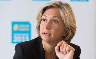 Valérie Pécresse, candidate du parti Les Républicains aux élections régionales, le 2 octobre 2015.