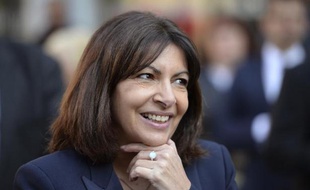La maire de Paris Anne Hidalgo (PS) le 21 avril 2015 à Paris