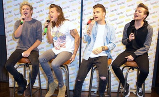 Les One Direction en concert à Londres en septembre 2015