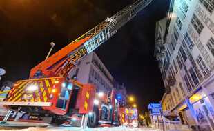 L'incendie a eu lieu rue Villermont, dans le quartier Libération