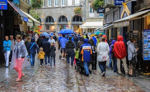 Saint-Malo au mois d'août