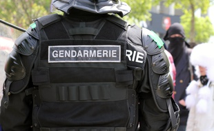 Illustration d'un gendarme mobile, ici à Rennes.